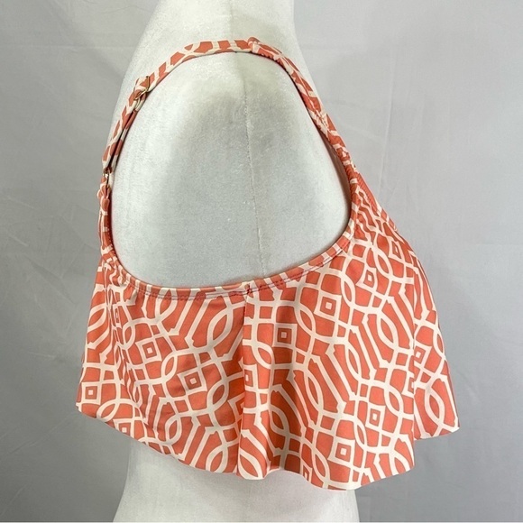 ANTONIO Melani SC Flutter Bikini Bra Top In Guava Woman’s Size Small NWT - Picture 4 of 10